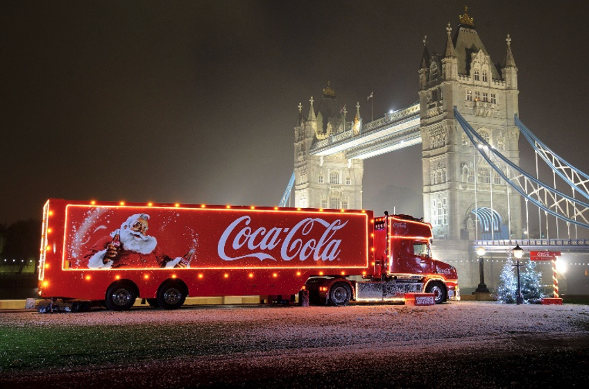 Coca-Cola. Holidays are coming, holidays are coming…